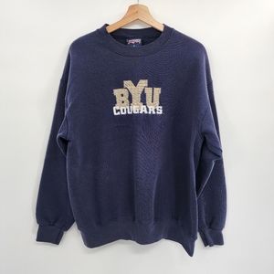 Vintage BYU Brigham Young University Sweatshirt Jansport